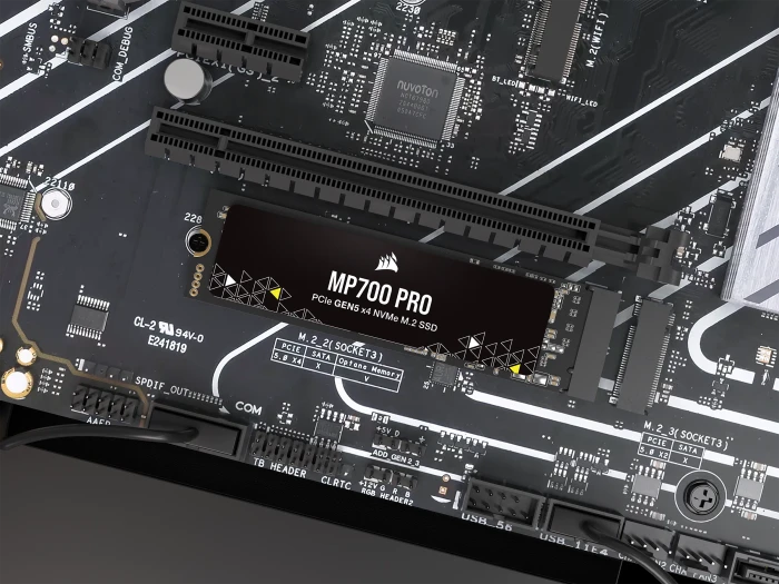 Corsair Force Series MP700 PRO 1TB, M.2 2280 / M-Key / PCIe 5.0 x4