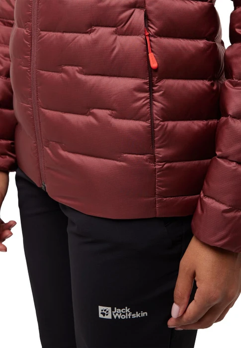 Jack Wolfskin Passamani Down Hoody Funktionsjacke red ochre (Damen)