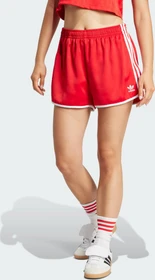 adidas Adicolor 3-Streifen Sprinter Laufhose kurz better scarlet (Damen)