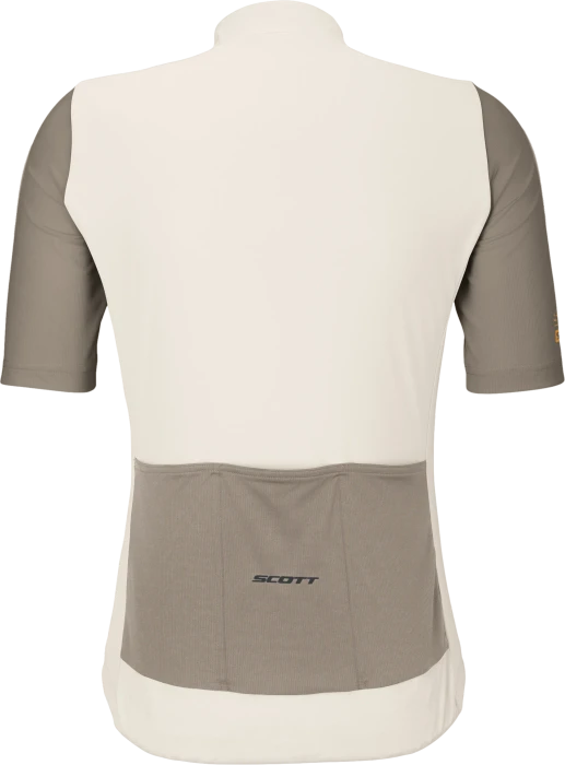 Scott Endurance Trikot kurzarm cotton white/toast beige (Herren)