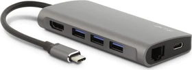 LMP USB-C 3.0 mini Dock, Space Gray, Port-Replikator (15954)