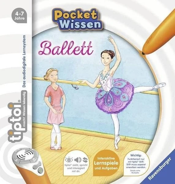 Ravensburger tiptoi Buch: Pocket Wissen: Ballett