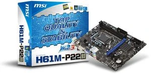 MSI H61M-P22 (Intel 1155)