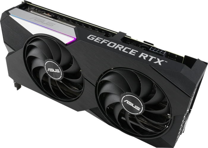 ASUS Dual GeForce RTX 3060 Ti OC V2 (LHR), DUAL-RTX3060TI-O8G-V2, 8GB GDDR6, 2x HDMI, 3x DP