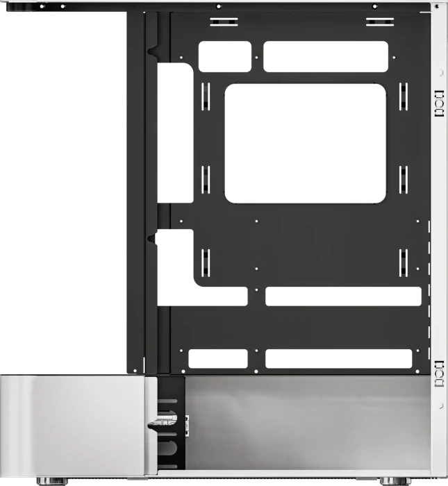 DarkFlash HM1 White, Glasfenster