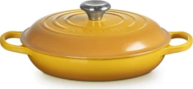Le Creuset Gourmet-Profitopf Bräter aus Gusseisen rund 28cm 2.8l nectar