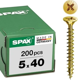 Spax YELLOX A2L 4CUT PZ2 Universalschraube, 5x40mm, 200 Stück