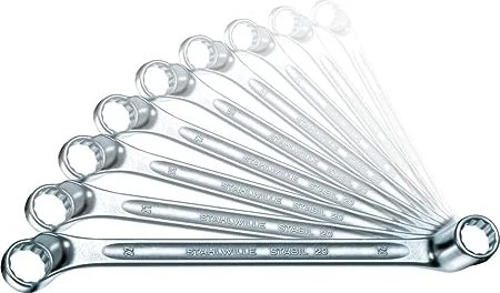 Stahlwille Stabil 20a/6 Doppelringschlüssel Schraubenschlüsselsatz, 7-tlg.