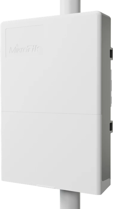 MikroTik netFiber 9 Outdoor Rackmount Gigabit Smart Switch, 5x SFP, 4x SFP+, 1x RJ-45, PoE+ PD