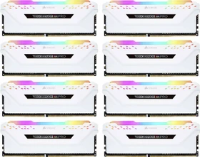 Corsair Vengeance RGB PRO weiß UDIMM 256GB Kit, DDR4-3200, CL16-20-20-38
