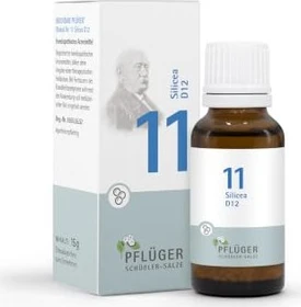 Schüßler-Salze 11 Silicea D12 Globuli, 15g