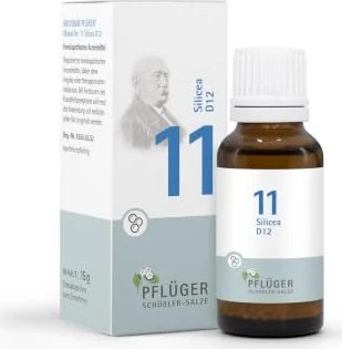 Schüßler-Salze 11 Silicea D12 Globuli, 15g