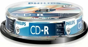 Philips CD-R 80min/700MB, 10er Spindel