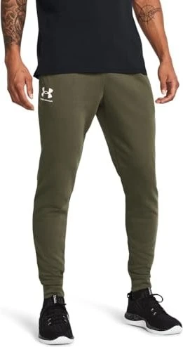 Under Armour Rival Terry Trainingshose lang marine od green/onyx white (Herren)