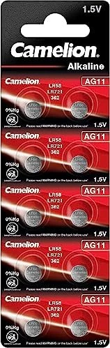 Camelion Alkaline AG11 (LR58/LR721), 10er-Pack