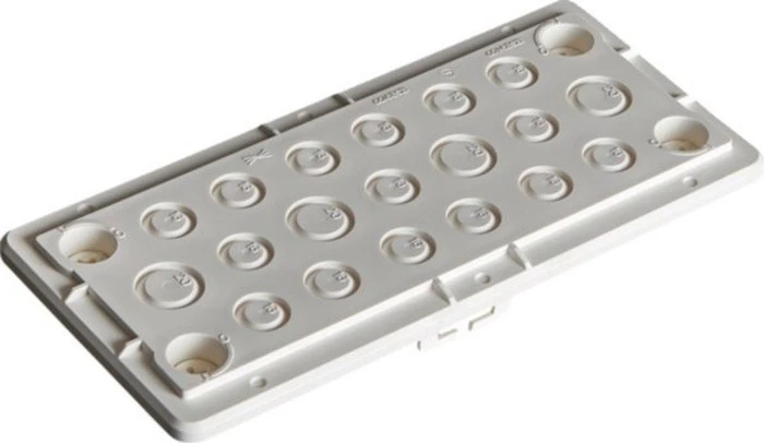 Hager Tunnelschieber,universZ,RfZ, horizontal, Schrank IP44/54