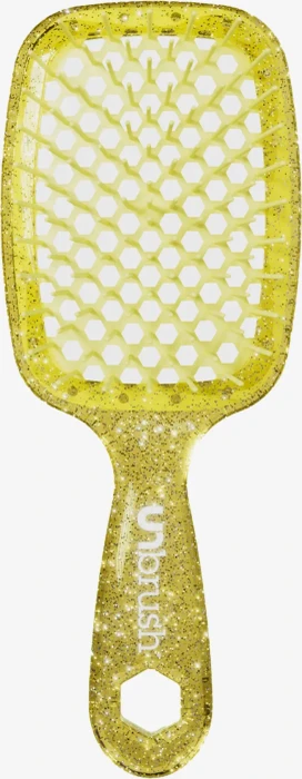 UNbrush Detangling Brush amber yellow