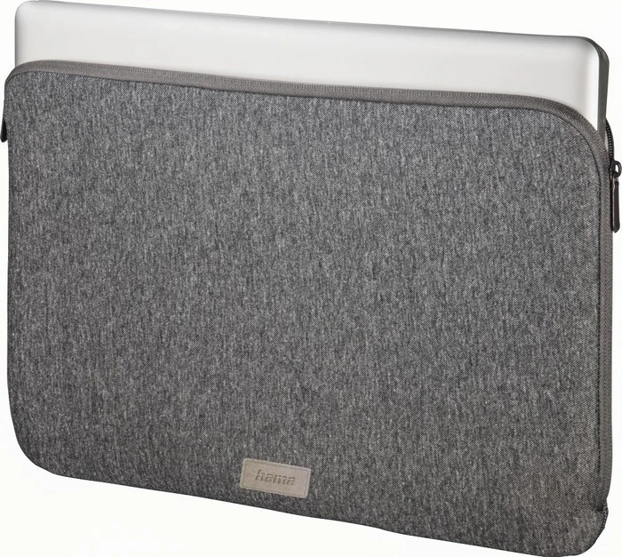 Hama Laptop-Sleeve Jersey 14.1", dunkelgrau