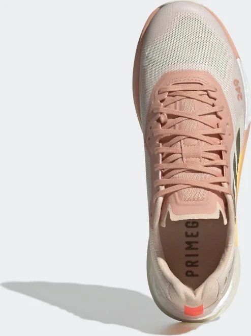 adidas Terrex Agravic Ultra wonder white/gold metallic/acid orange (Damen)
