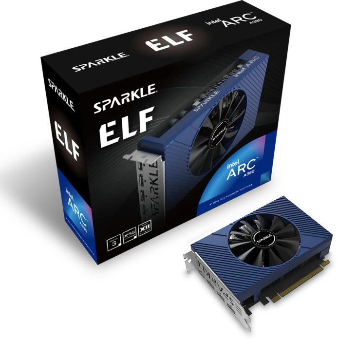 Sparkle Arc A380 ELF, SA380E-6G, 6GB GDDR6, HDMI, 3x DP