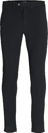 Jack & Jones Slim Fit Chino Hose schwarz (Herren)