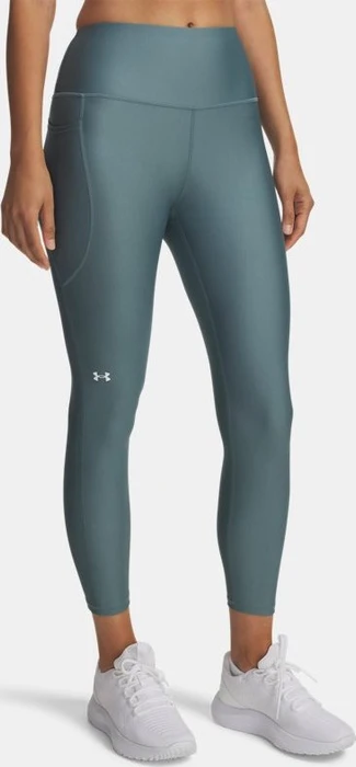 Under Armour HeatGear Hose lang jasper blue/white (Damen)