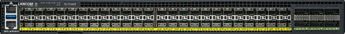 Lancom YS-7154CF-F2B Aggregation Rackmount 25G Managed Stacking Switch, 48x SFP28, 6x QSFP28