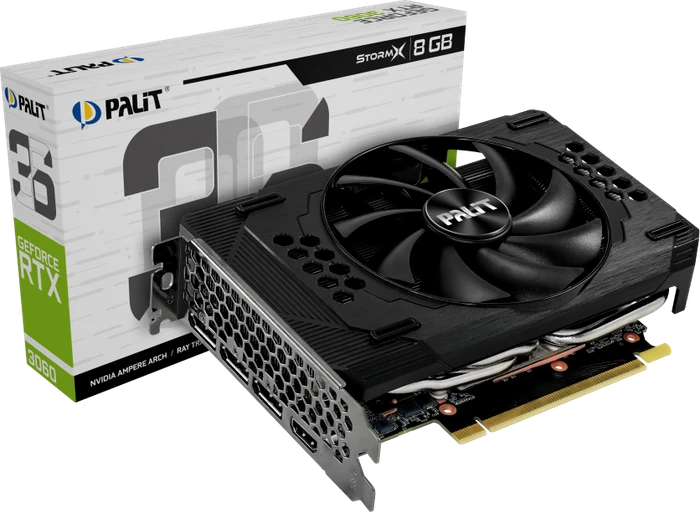 Palit GeForce RTX 3060 StormX, 8GB GDDR6, HDMI, 3x DP