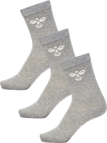 hummel Sutton Socken grey melange, 3 Paare (Junior)