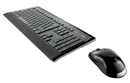 Fujitsu LX901 Wireless Desktop, USB, DE