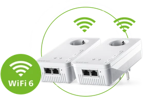 devolo Magic 2 WiFi 6 Mesh Starter Kit, 2er-Pack (8954)