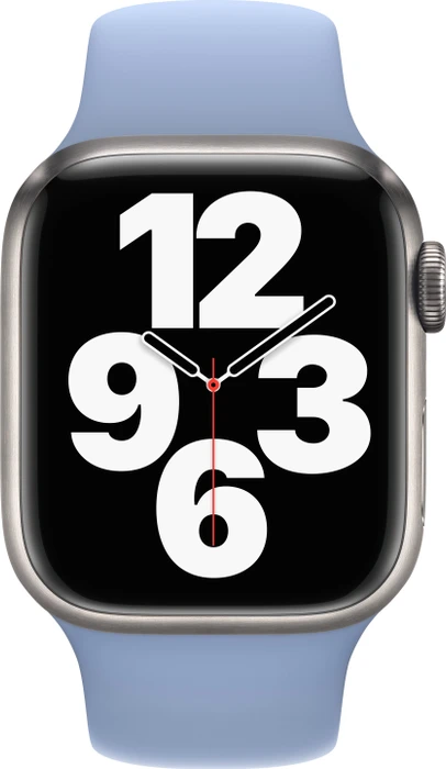 Apple Sportarmband Regular für Apple Watch 41mm dunstblau