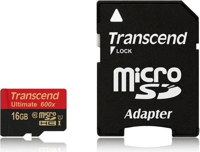 Transcend Ultimate R90/W45 16GB Kit, UHS-I, Class 10