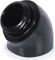 Alphacool Eiszapfen 45° Winkeladapter G1/4", schwarz Vorschaubild