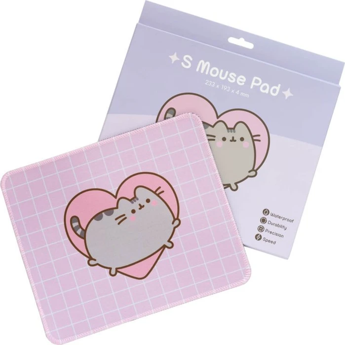 Grupo Erik Editores Pusheen Moments S Mousepad, 233x193mm, rosa/grau