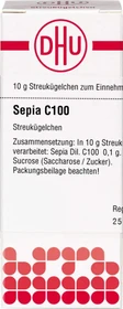DHU Sepia C100 Globuli, 10g