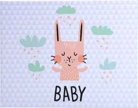 Exacompta Fotoalbum Baby 28.5x22 grau