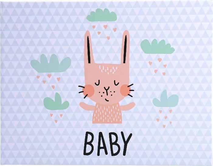 Exacompta Fotoalbum Baby 28.5x22 grau
