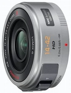 Panasonic Lumix G X Vario PZ 14-42mm 3.5-5.6 ASPH OIS silber