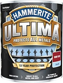 Hammerite Ultima Metallschutz-Lack außen glänzend rubinrot, 750ml