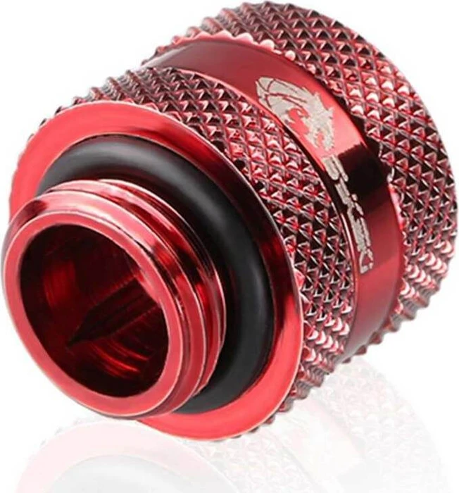 Bykski Rigid Fitting V2 Fitting G1/4" auf 12mm, rot