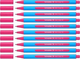 Schneider Slider Edge XB Kugelschreiber pink/blau, 10er-Pack