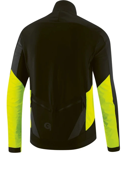 Gonso Marvao Trikot langarm safety yellow/black (Herren)