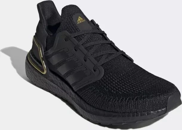 adidas Ultraboost 20 core black/gold metallic (Herren)