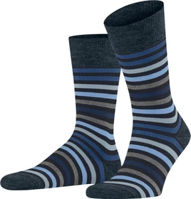 Falke Tinted Stripe Socken dark navy (Herren)