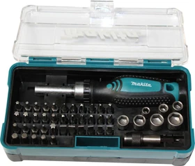Makita Bitset/Steckschlüsselsatz inkl. Werkzeugbox,  47-tlg.