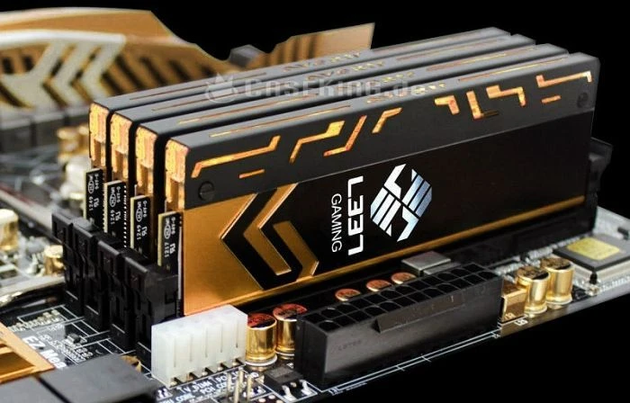 Avexir Blitz 1.1 ECS LEET Gold UDIMM 16GB Kit, DDR3-2400, CL10-12-12-31