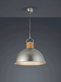 Trio Delhi Pendelleuchte nickel antik
