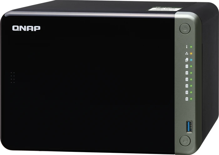 QNAP Turbo Station TS-653D-4G, 4GB RAM, 2x RJ-45 2.5GBase-T, 2x USB-A 3.0