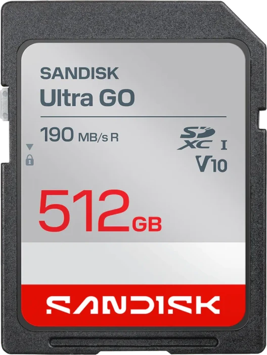 SanDisk Ultra GO R190 512GB, UHS-I, Class 10